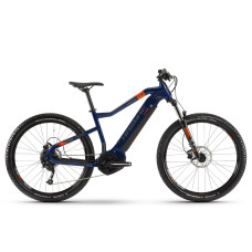 Велосипед Haibike SDURO HardSeven 1.5 i400Wh 9 секунд. Altus 27,5", рама XL, блакитний-оранжевий-титан, 2020